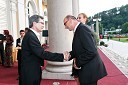 Franci Križan, Rotary Club Ljubljana Emona in Heinz Slesak, generalni direktor Porsche Slovenija d.o.o.