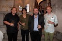 Darko Brlek, direktor Festivala Ljubljana, Gil Roman, umetniški vodja Bejart Balleta, Luis Gorelik, dirigent in ...