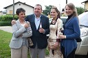 ..., soprog  Goran Marković, režiser, Martina Baškovič, Vinska kraljica Slovenije 2012 in Tjaša Kos, vinogradništvo Družina Kos ter nakdanja Vinska kraljica Slovenije