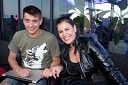 Rok Terkaj-Trkaj, raper in Ana Marija Mitič, stand up komičarka