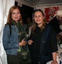 Igralki Tina Uršič in Maja Končar