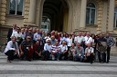 Prof. dr. Danijel Rebolj, rektor Univerze v Mariboru in nekdanji študenti Univerze v Mariboru