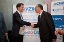 Gregor Virant, predsednik Državnega zbora in Kristjan Verbič, predsednik Vseslovenskega združenja malih delničarjev