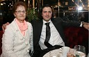 Zineta Zahovič in njen sin Zlatko Zahovič, nogometaš ter nacionalni ambasador UNICEF-a