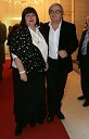Lado Leskovar, pevec ter ambasador UNICEF-a z ženo