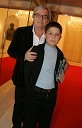 Lado Leskovar, pevec ter nacionalni ambasador UNICEF-a s sinom Martinom