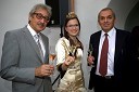 ..., Martina Baškovič, Vinska kraljica Slovenije 2012 in Dragan Kujundžič, direktor OU občine Gornja Radgona