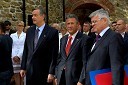 Dr. Danilo Türk, predsednik Republike Slovenije, Anton Kampuš, župan Gornje Radgone ter mag. Samo Hribar Milič, predsednik in generalni direktor GZS