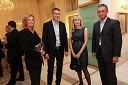 Bernarda Popelar Lesjak, Alan Perc, direktor podjetja Energetika Maribor, soproga Lucija Gorišek Perc in prof. dr. Dušan Lesjak, univerzitetni profesor