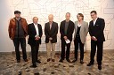 ..., Joachim Sartorius, pesnik, Tomaž Šalamun, pesnik, Rod Mengham, pesnik, Aleš Šteger, vodja programskega sklopa Terminal 12 in Božidar Novak, direktor komunikacijske skupine SPEM