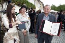 Martina Baškovič, Vinska kraljica Slovenije 2012, Ksenja Arbeiter, nekdanja mariborska vinska kraljica, Franc Kangler, župan MOM