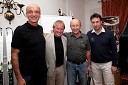 Heinz Slesak, generalni direktor Porsche Slovenija d.o.o., Bojan Križaj, nekdanji smučar, ... in Boštjan Luznar, vodja golf igrišča Bled