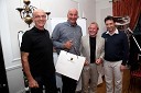 Heinz Slesak, generalni direktor Porsche Slovenija d.o.o., ..., Bojan Križaj, nekdanji smučar in Boštjan Luznar, vodja golf igrišča Bled