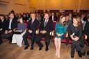 Takashi Kawamura, predsednik japonske korporacije Hitachi, Janez Janša, predsednik Vlade RS in soproga Urška Bačovnik Janša ter Suzana Žilič Fišer, generalna direktorica Zavoda Maribor 2012 - EPK