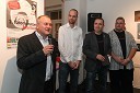 Franc Kangler, župan MOM, Mitja Sagaj, Borut Cvetko, Gregor Grosman, organizatorji Fotomaratona