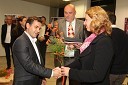 Milan Rađenović, prejemnik zelenega svinčnika 2012 in Peter Pavšič, prejemnika Zelenega svinčnika 2012 ter  Barbara Pungerčar, ZAPS
