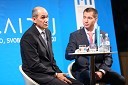 	Janez Janša, predsednik Vlade RS in Mark Boris Andrijanič, povezovalec programa