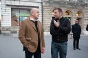 Pavel Vrabec, generalni direktor Pro Plus in Mladen Lulič, Agencija Paideia