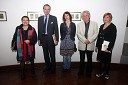 Karin Hojker, Avstrijska ambasada, dr. Clemens Koja, veleposlanik Republike Avstrije v Sloveniji, Andreja Borin, kustosinja razstave, Aleš Arih, direktor Pokrajinskega muzeja Ptuj Ormož ter Stanka Gačnik, pomočnica direktorja Pokrajinskega muzeja Ptuj Ormož, kustosinja in koordinatorka razstave