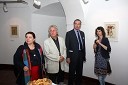 Karin Hojker, Avstrijska ambasada, Aleš Arih, direktor Pokrajinskega muzeja Ptuj Ormož, dr. Clemens Koja, veleposlanik Republike Avstrije v Sloveniji in Andreja Borin, kustosinja razstave