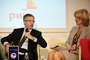 Mark Batten, Partner PWC, Nevenka Črešnar Pergar, direktorica NP Consulting