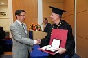 Boris Lahovnik, Fakulteta za elektrotehniko, računalništvo in informatiko Univerze v Mariboru in prof. dr. Danijel Rebolj, rektor Univerze v Mariboru
