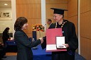 Prof. dr. Vesna Čančer, Ekonomsko-poslovna fakulteta Univerze v Mariboru in prof. dr. Danijel Rebolj, rektor Univerze v Mariboru
