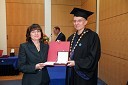 Prof. dr. Vesna Čančer, Ekonomsko-poslovna fakulteta Univerze v Mariboru in prof. dr. Danijel Rebolj, rektor Univerze v Mariboru
