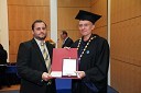 Izr. prof. dr. Bojan Štumberger, Fakulteta za energetiko Univerze v Mariboru in prof. dr. Danijel Rebolj, rektor Univerze v Mariboru
