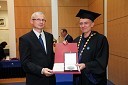 Prof. dr. Franc Janžekovič, Fakulteta za naravoslovje in matematiko
Univerze v Mariboru in prof. dr. Danijel Rebolj, rektor Univerze v Mariboru
