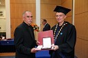 Prof. dr. Peter Umek, Fakulteta za varnostne vede Univerze v Mariboru in prof. dr. Danijel Rebolj, rektor Univerze v Mariboru
