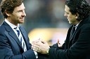 Andre Villas Boas, trener Tottenhama, Zlatko Zahovič, športni direktor NK Maribor