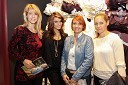 Darja Lesjak, CityCenter manager, Nives Orešnik, Miss Slovenije 2012, Nena Horvat, vodja marketinga CityCenter, Snežana Delakorda, tiskovna predstavnica CityCentra