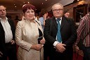 	Vlasta Nussdorfer, predsednica Belega obroča Slovenija in soprog Borut