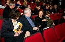 Anton Štihec, župan Murske Sobote, soproga Marina, Dr. Suzana Žilič Fišer, generalna direktorica zavoda Maribor 2012 - Evropska prestolnica kulture in sin Niki