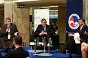 Dr. Milan Zver, dr. Danilo Türk, predsednik RS in Borut Pahor