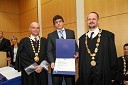 Prof. dr. Dejan Škorjanc, prorektor za študijsko dejavnost Univerze v Mariboru, dr. Domen Mongus, Fakulteta za elektrotehniko, računalništvo in informatiko Univerze v Mariboru in informatiko Univerze v Mariboru ter prof. dr. Borut Žalik, dekan Fakultete za elektrotehniko, računalništvo in informatiko Univerze v Mariboru
 
