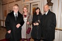 Peter Čeferin, odvetnik, Rija Čič, Karin Ziherl, Tibor Šimonka, predsednik uprave SIJ- Slovenska industrija jekla d.d.