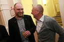 Mitja Čander, programski direktor javnega zavoda EPK Maribor 2012 in Boris Cizej, glavni producent programskega sklopa Ključi mesta