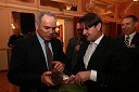 Garry Kasparov in Leo Ivanjko, lastnik družbe Vinag