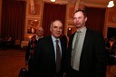 Garry Kasparov in mag. Franc Virtič, komandir PP Maribor II