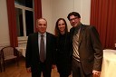 Garry Kasparov, Nataša Kos, pomočnica programskega direktorja Zavoda Maribor 2012 - EPK in Roman Didovič, pomočnik programskega direktorja za analize na zavodu Maribor 2012 - EPK