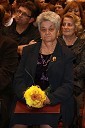 Monika Bizjak, prejemnica Zahvalne listine za dobrotnico leta 2012