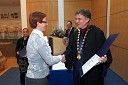 Dr. Vesna Dizdarević, Ekonomsko-poslovna fakulteta Univerze v Mariboru in prof. dr. Danijel Rebolj, rektor Univerze v Mariboru