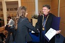 Dr. Helena Blažun, Ekonomsko-poslovna fakulteta Univerze v Mariboru in prof. dr. Danijel Rebolj, rektor Univerze v Mariboru