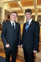 Prof. dr. Danijel Rebolj, rektor Univerze v Mariboru in prof. dr. Harald Kainz, rektor TU Graz