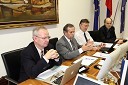 Prof. dr. Danilo Zavrtanik, rektor Univerze v Novi Gorici, prof. dr. Radovan Stanislav Pejovnik, rektor Univerze v Ljubljani, prof. dr. Danijel Rebolj, rektor Univerze v Mariboru in prof. dr. Dragan Marušič, rektor Univerze na Primorskem