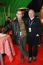 Igor E. Bergant, urednik športa na RTV Slovenija in Tone Vogrinec
