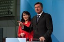 Tanja; Borut Pahor, predsednik Republike Slovenije