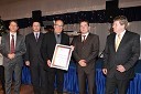 Aleš Pulko, predsednik Obrtne zbornice Maribor; Igor Meglič; Katimir Krznarič; Janez Kaker, podpredsednik Obrtno-podjetniške zbornice Slovenije; Danilo Brdnik